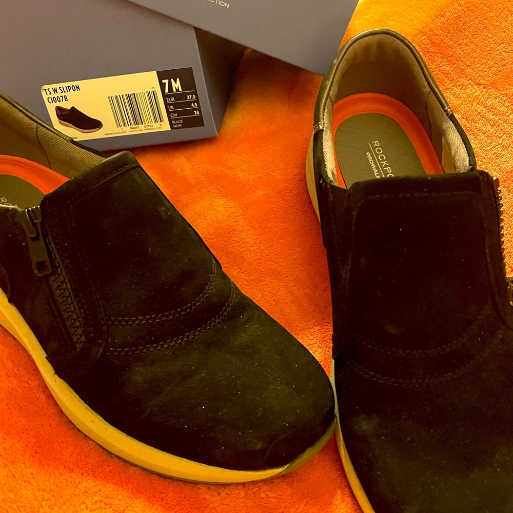 Sneaker- Rockport black suede